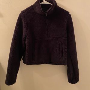 All S Yoga Sherpa Cropped Jacket